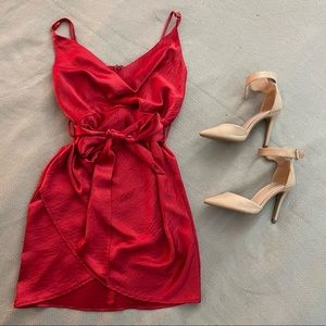 Saints & Secret Silky Cowl Dress